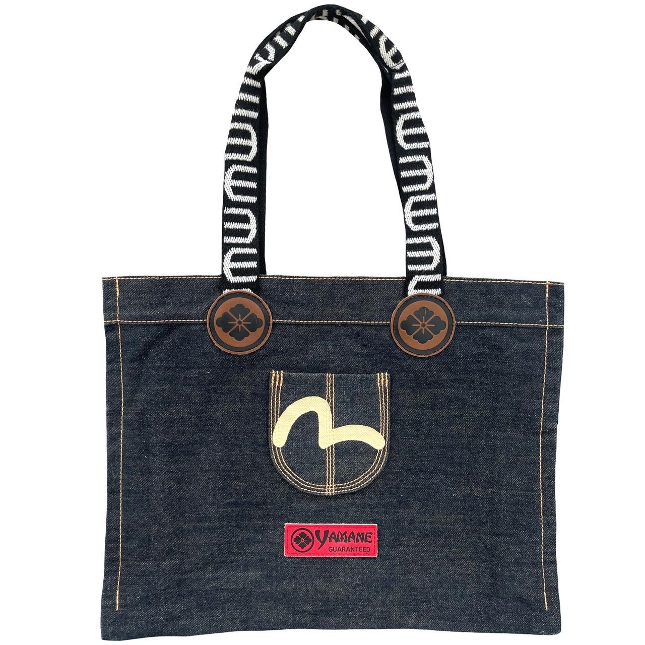 Evisu denim 2024 bag