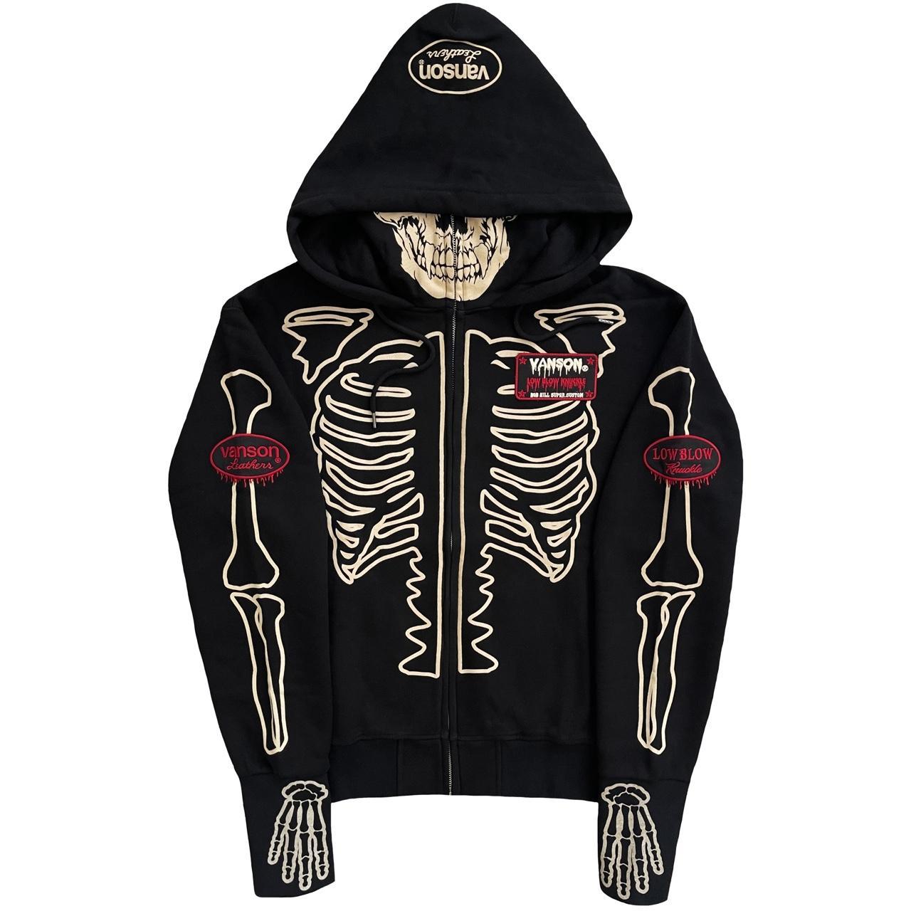 Vanson hot sale leathers skeleton