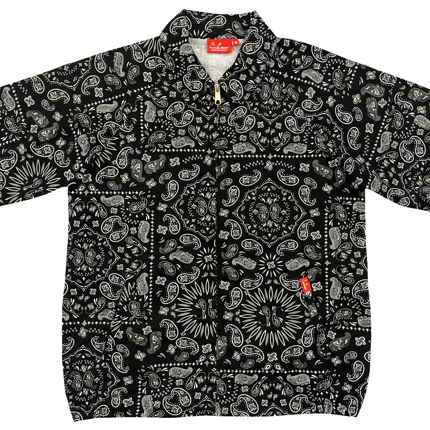 Cookman Paisley Work Jacket - M