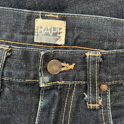 OG Bape Sad Face Jeans