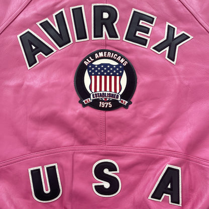 Avirex Icon Leather Varsity Jacket - XL