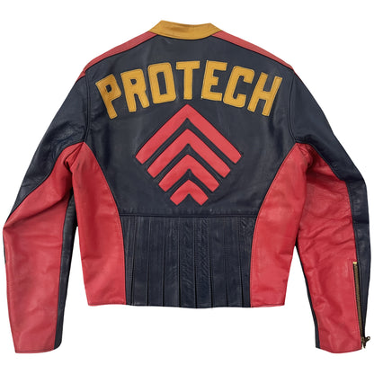 Protech Leather Racing Jacket - S