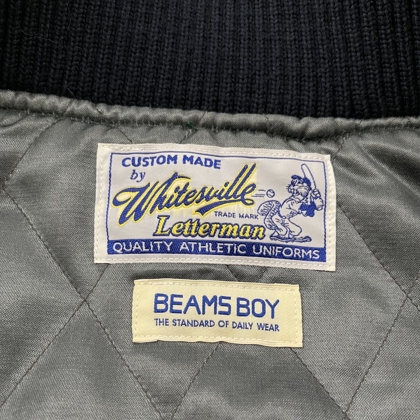 Whitesville x Beams Varsity Jacket