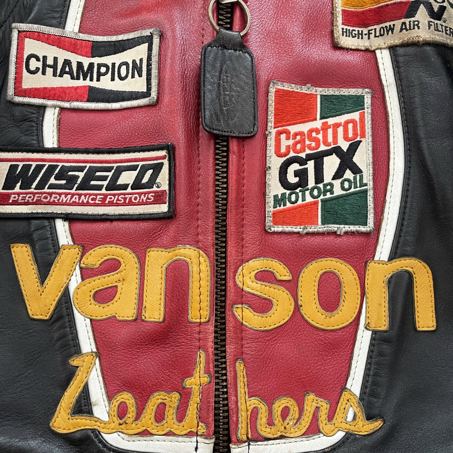 Vanson Leathers One Star Motorcycle Racer Jacket