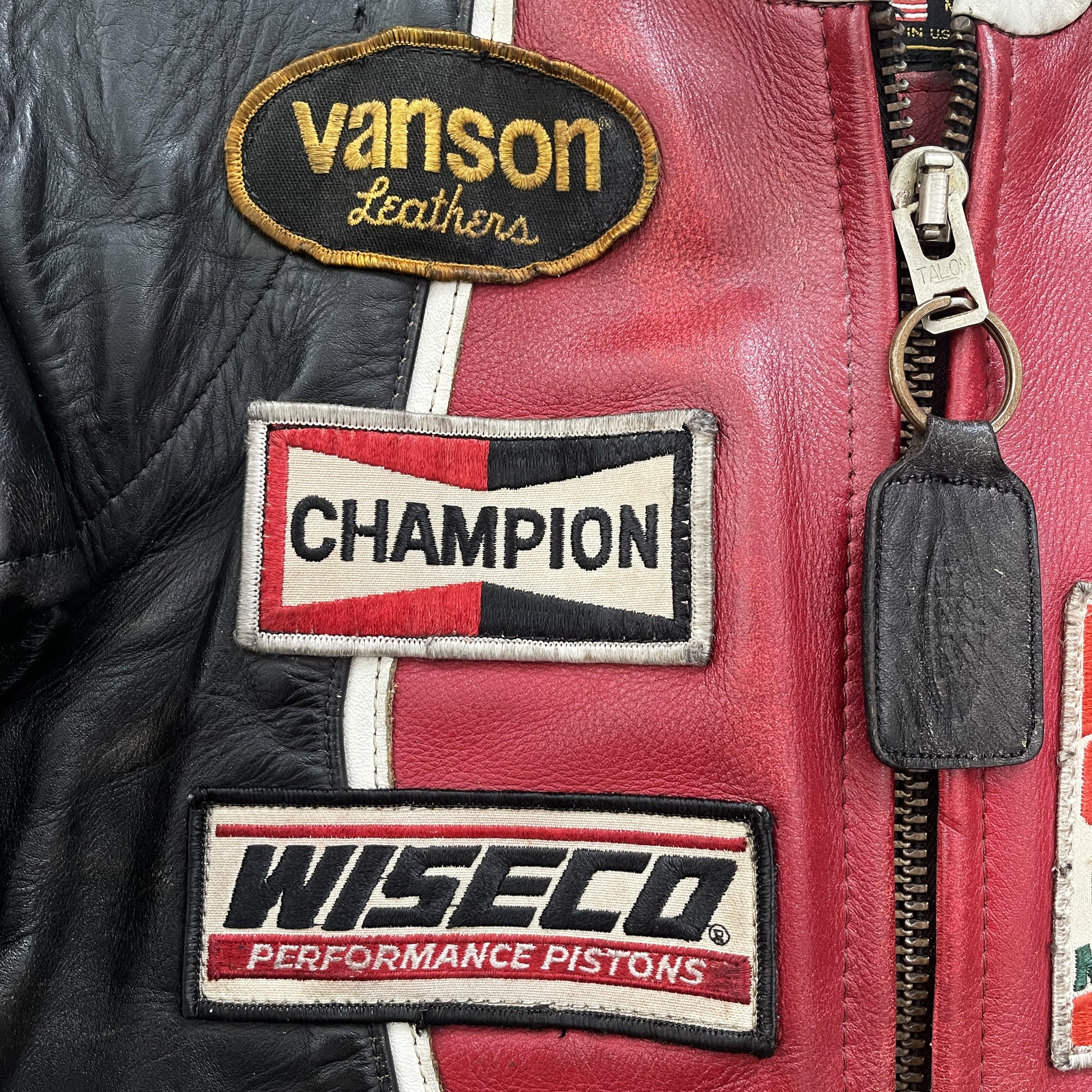 Vanson Leathers One Star Motorcycle Racer Jacket