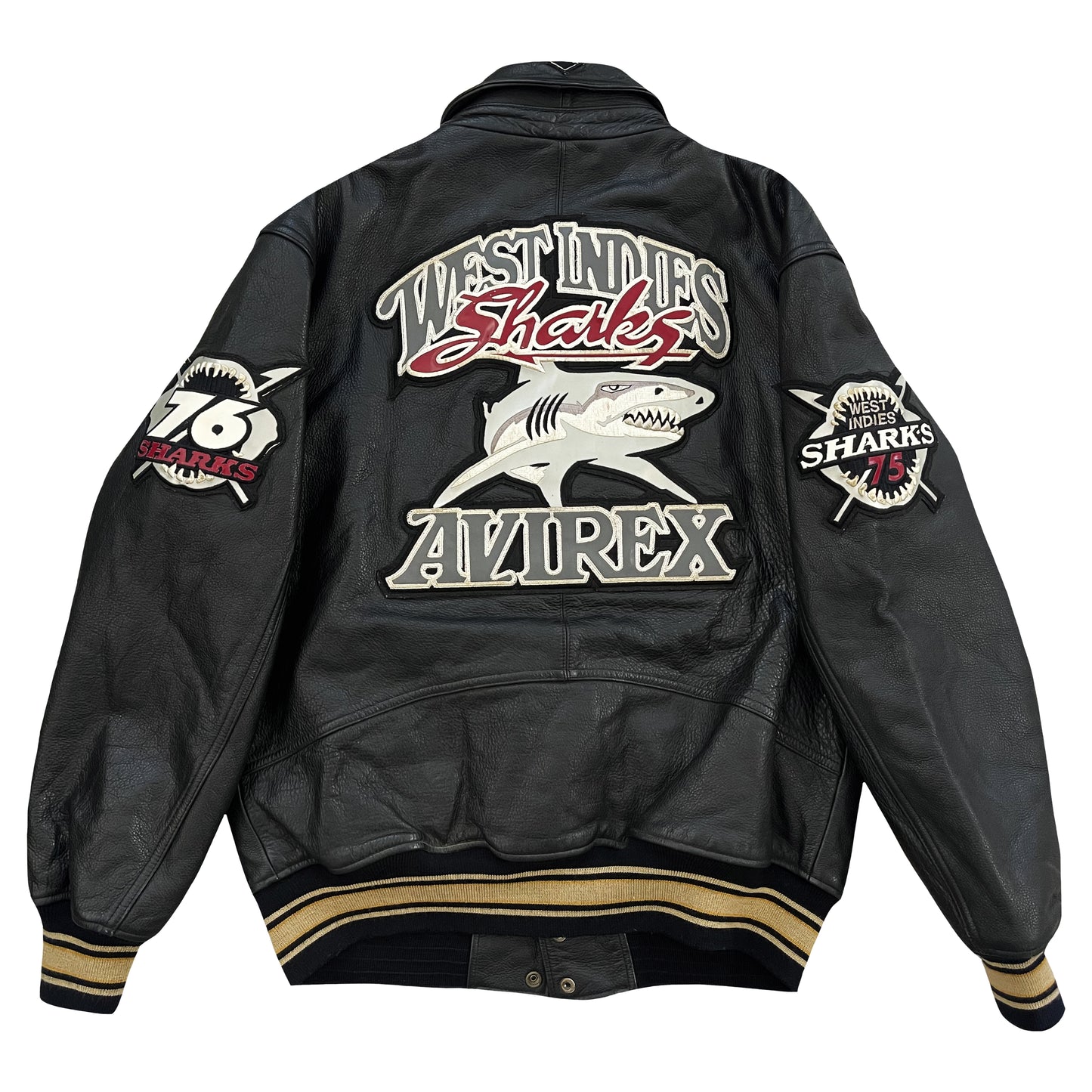 Avirex Leather Varsity Jacket