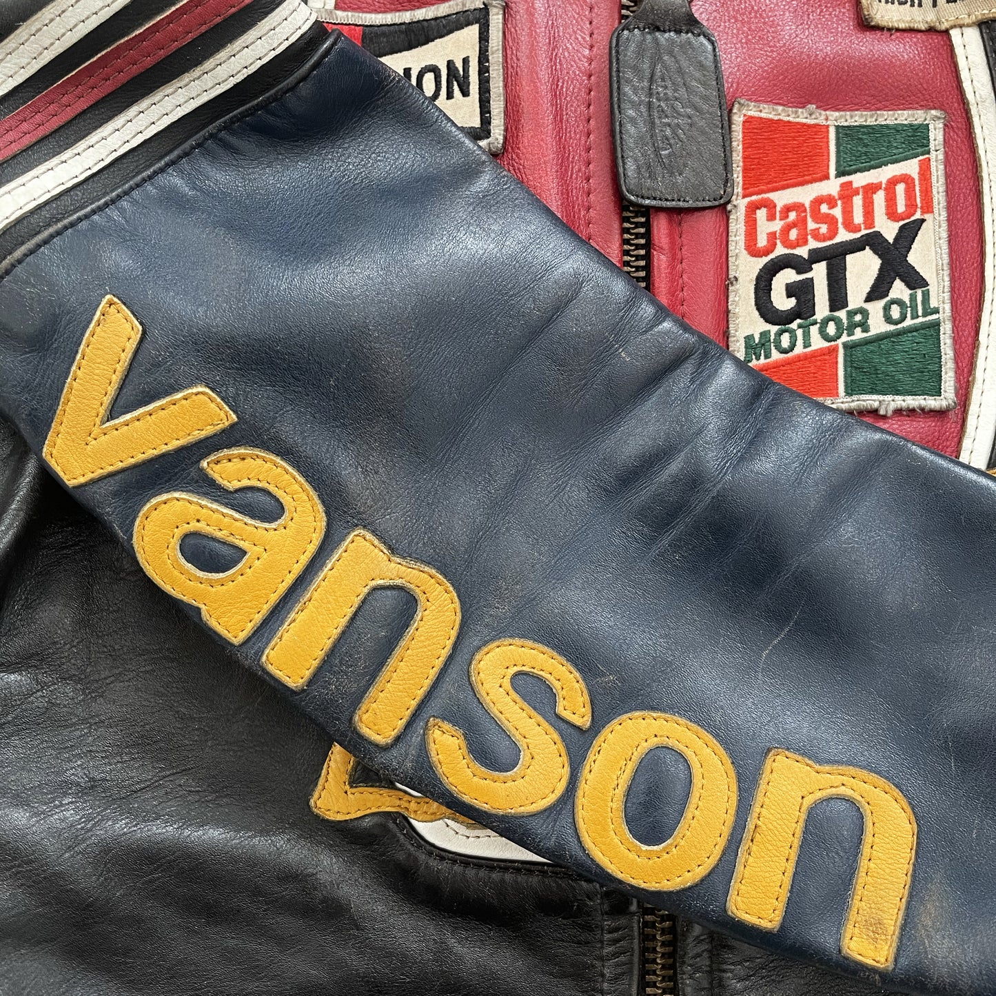 Vanson Leathers One Star Motorcycle Racer Jacket