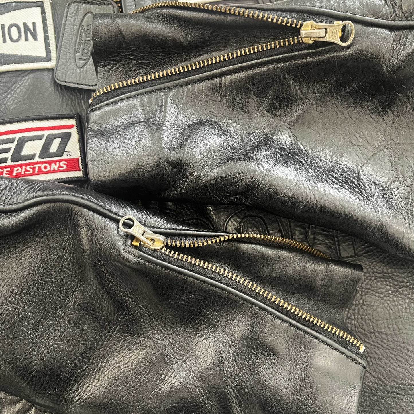 Vanson Leathers 'One Star' Motorcycle Racer Jacket