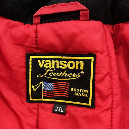 Vanson Leathers Motorcycle Racer Jacket - XL