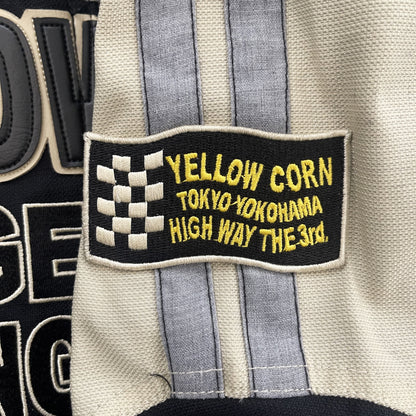 Yellow Corn Motorcycle Racing Jacket - M