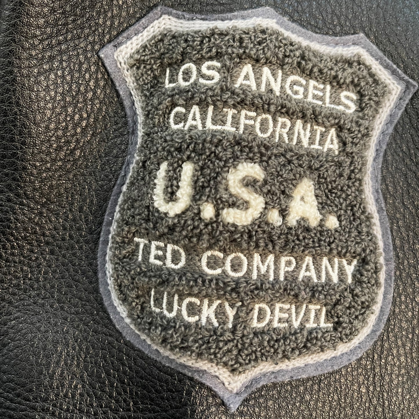 Tedman's 'Lucky Devil' Varsity Jacket - L