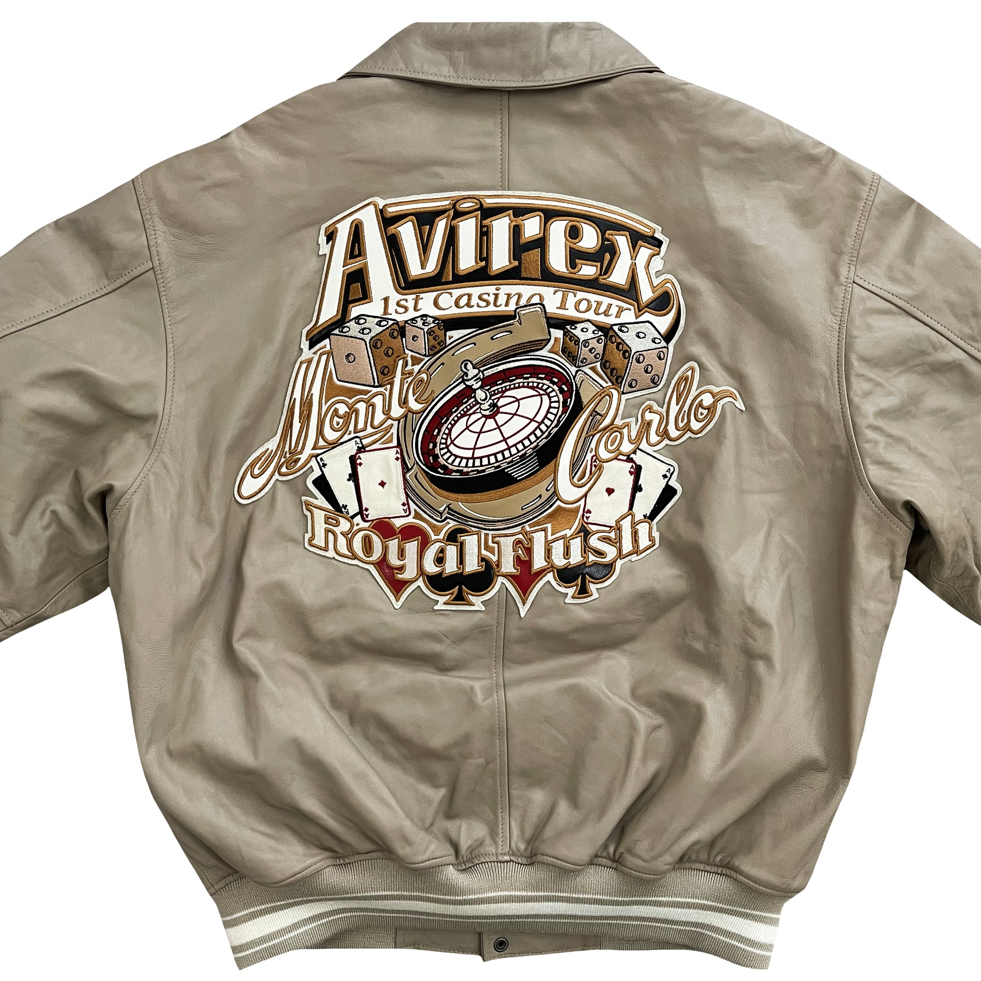 Avirex Leather Varsity Jacket