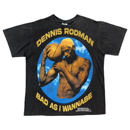 Dennis Rodman 'Bad As I Wanna Be' T-Shirt - XL