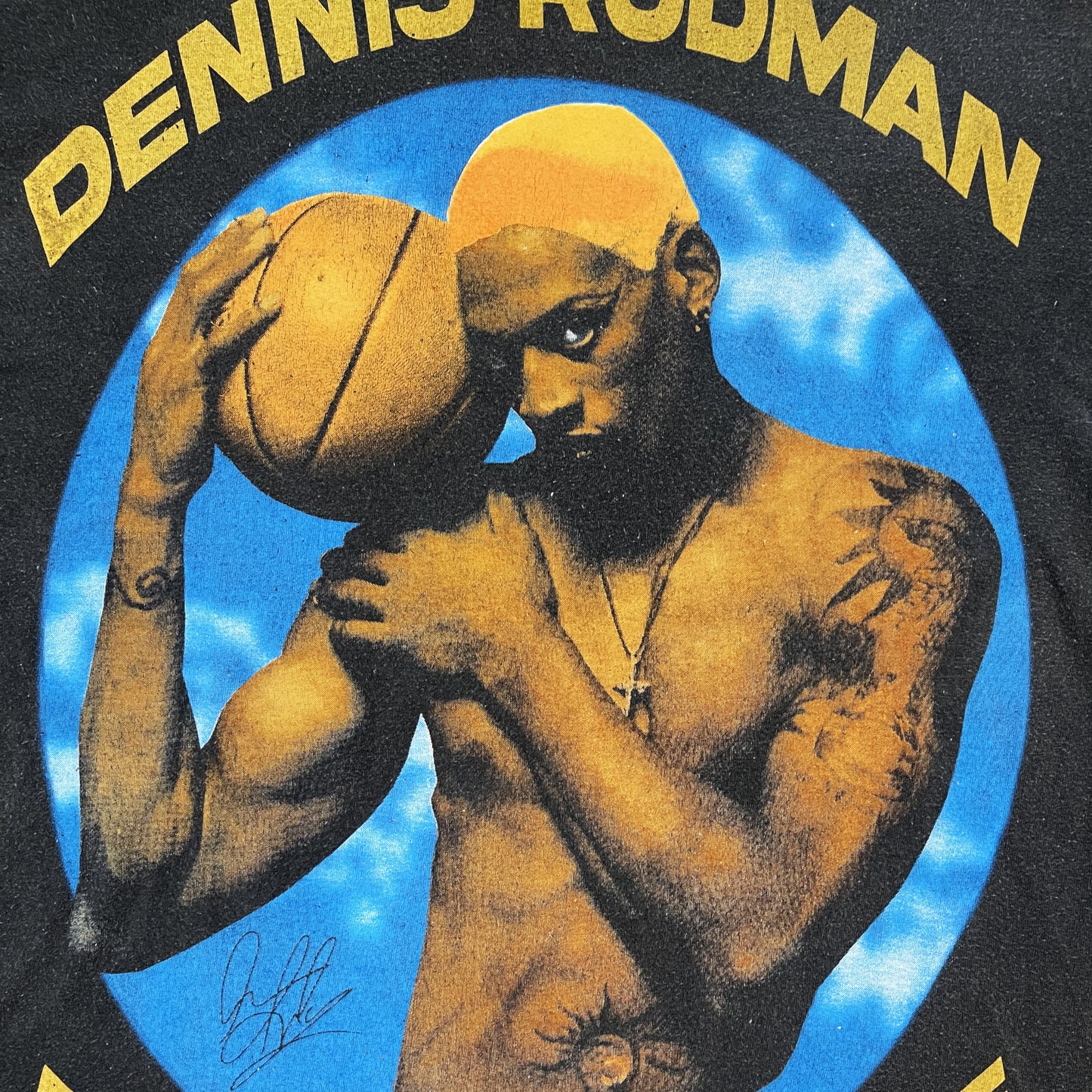 Dennis Rodman 'Bad As I Wanna Be' T-Shirt - XL