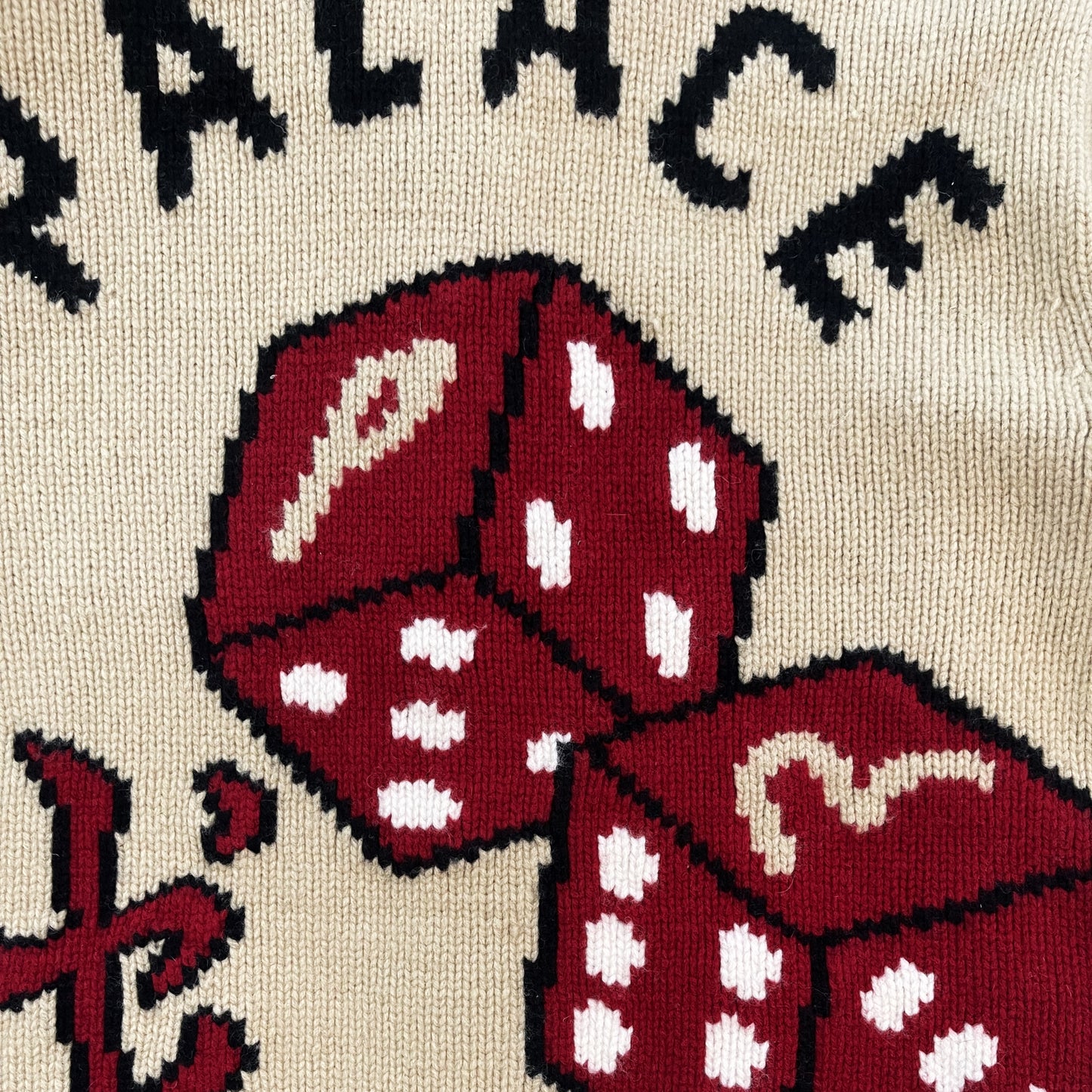 Evisu x Palace Dice Cowichan Knit - M