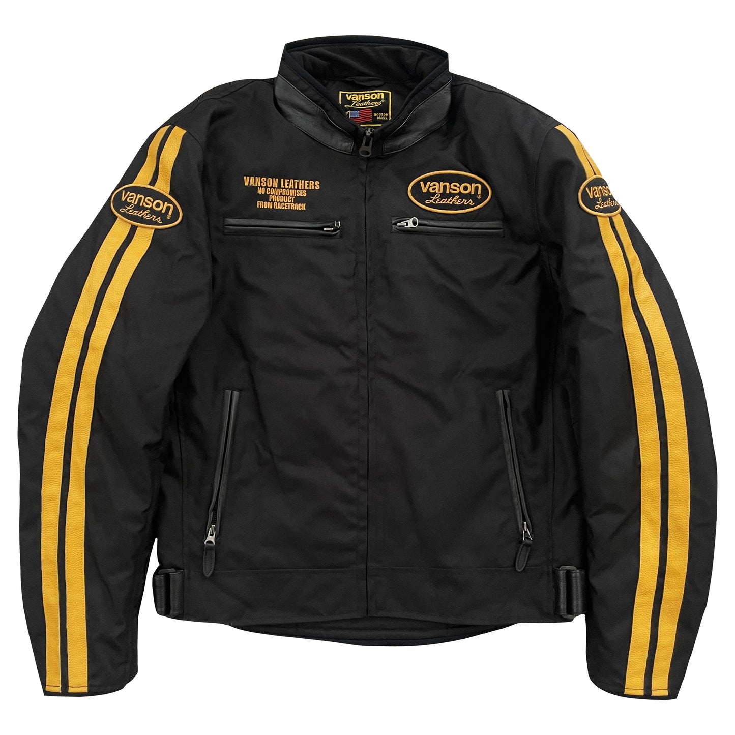 Vanson Leathers Motorcycle Racer Jacket - XL