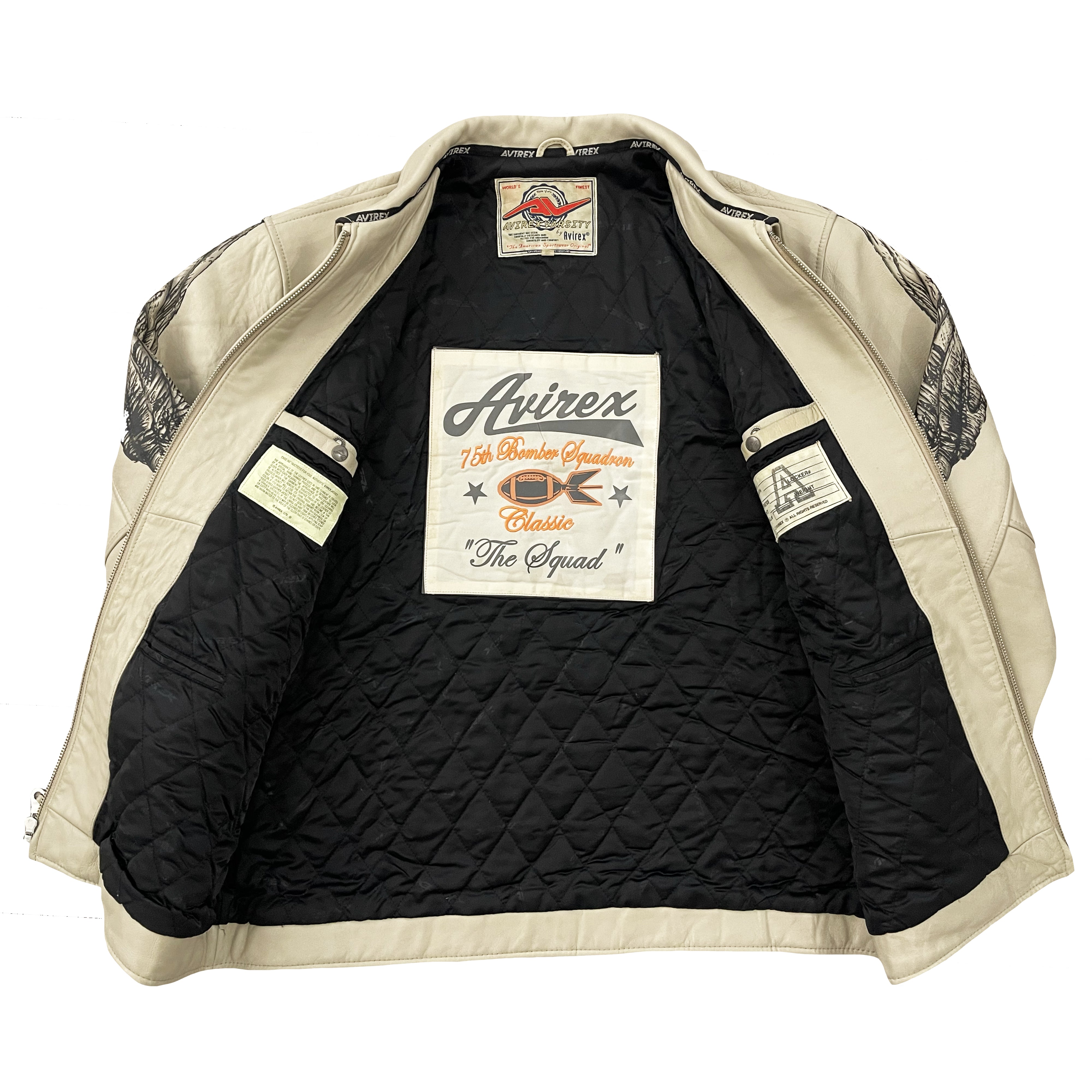 Vintage Avirex Leather Varsity Jacket – The Holy Grail