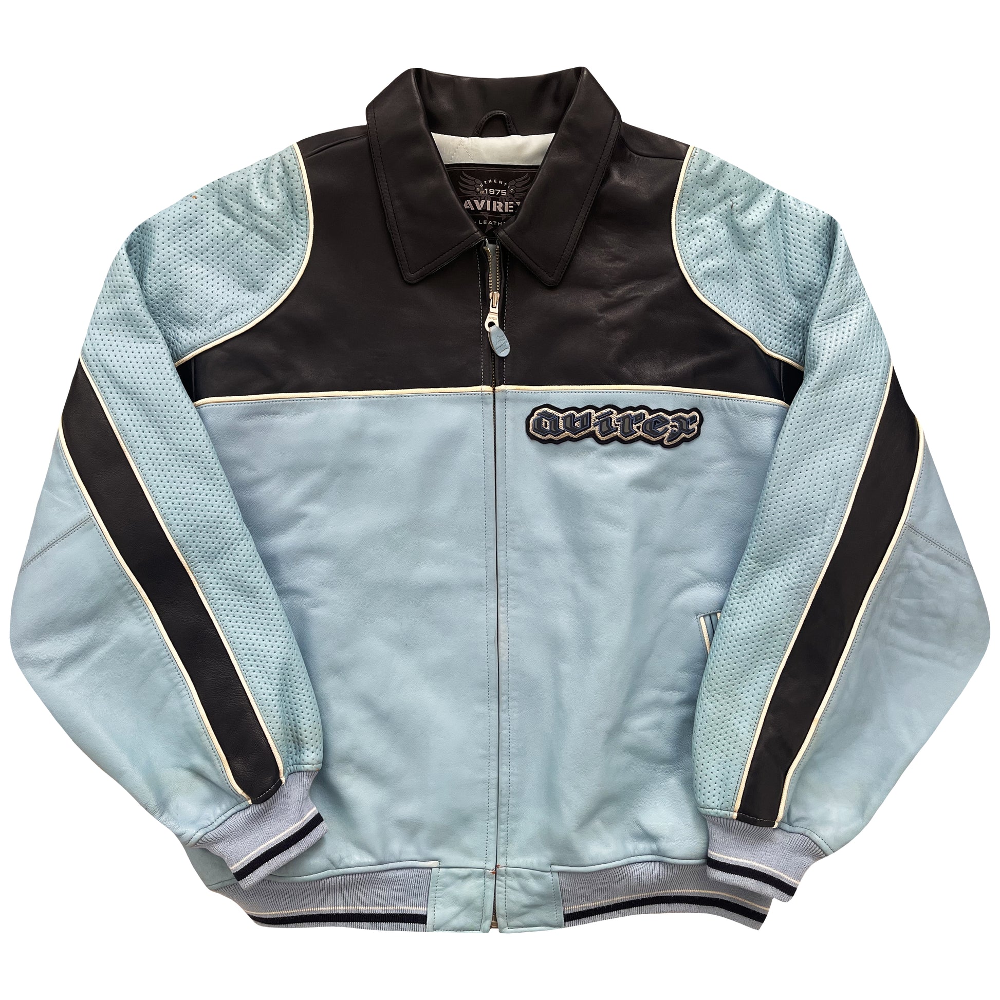 Avirex Leather Varsity Jacket