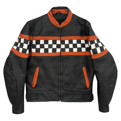 Moto Capriolo Leather Racing Jacket - M