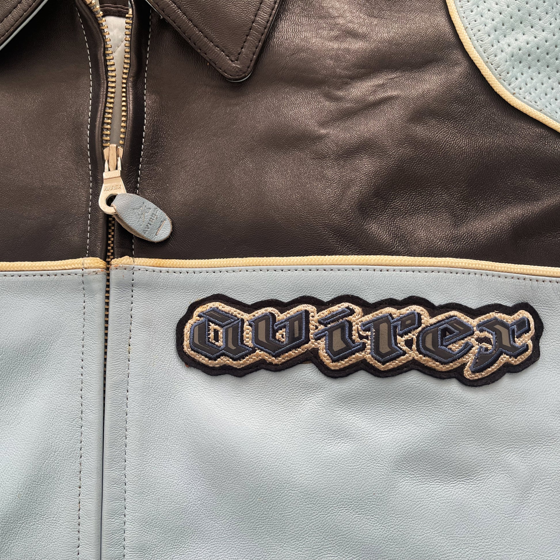 Avirex Leather Varsity Jacket