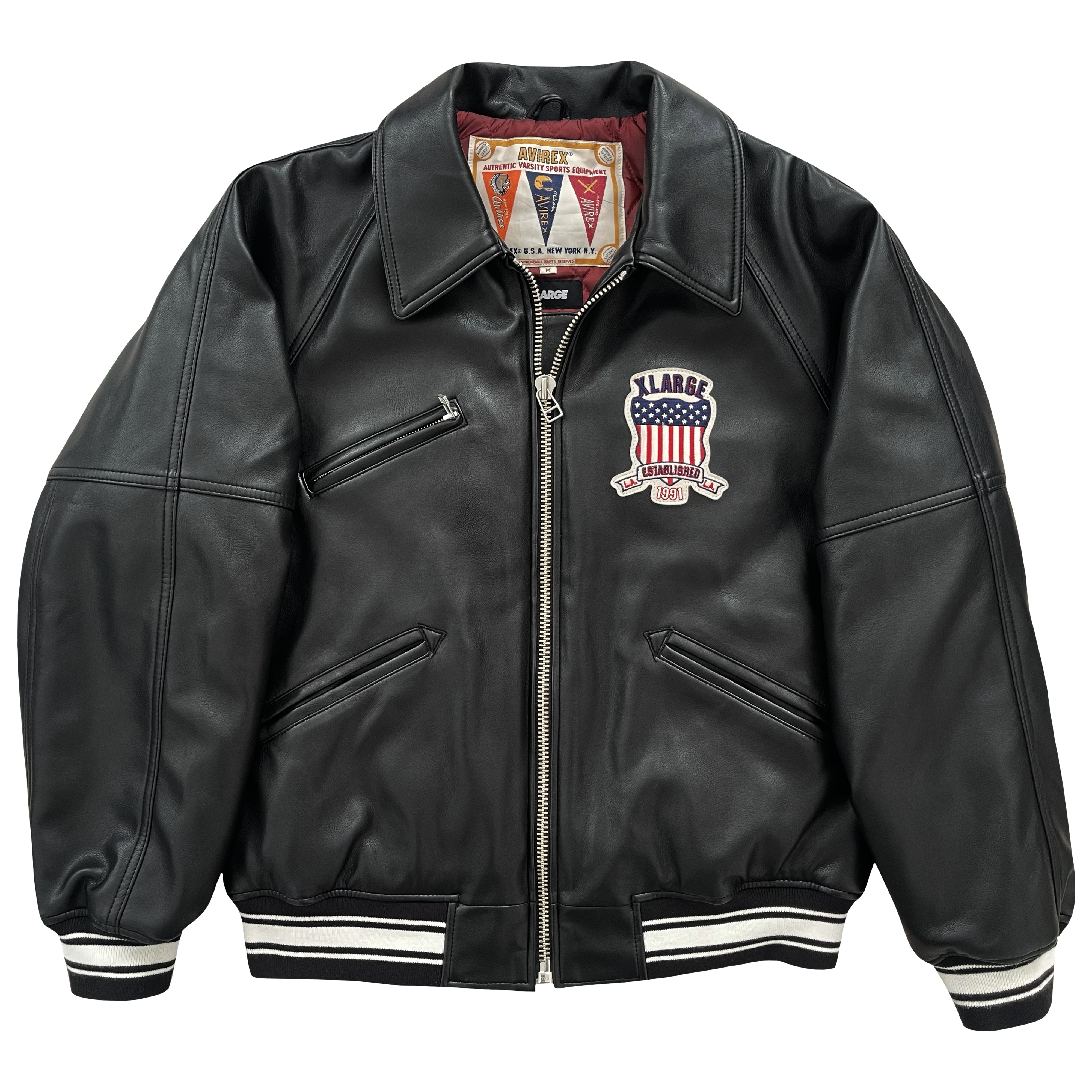 Vintage Avirex Leather Varsity Jacket – The Holy Grail