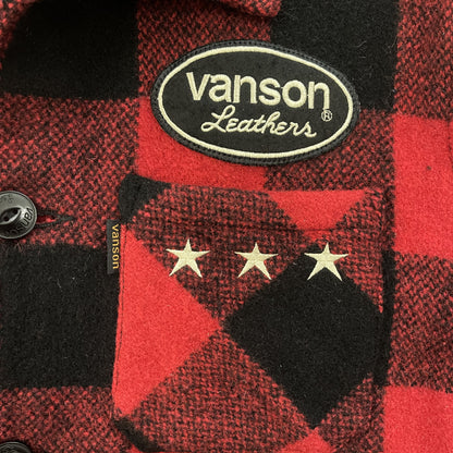 Vanson Leathers Buffalo Check Shirt Jacket