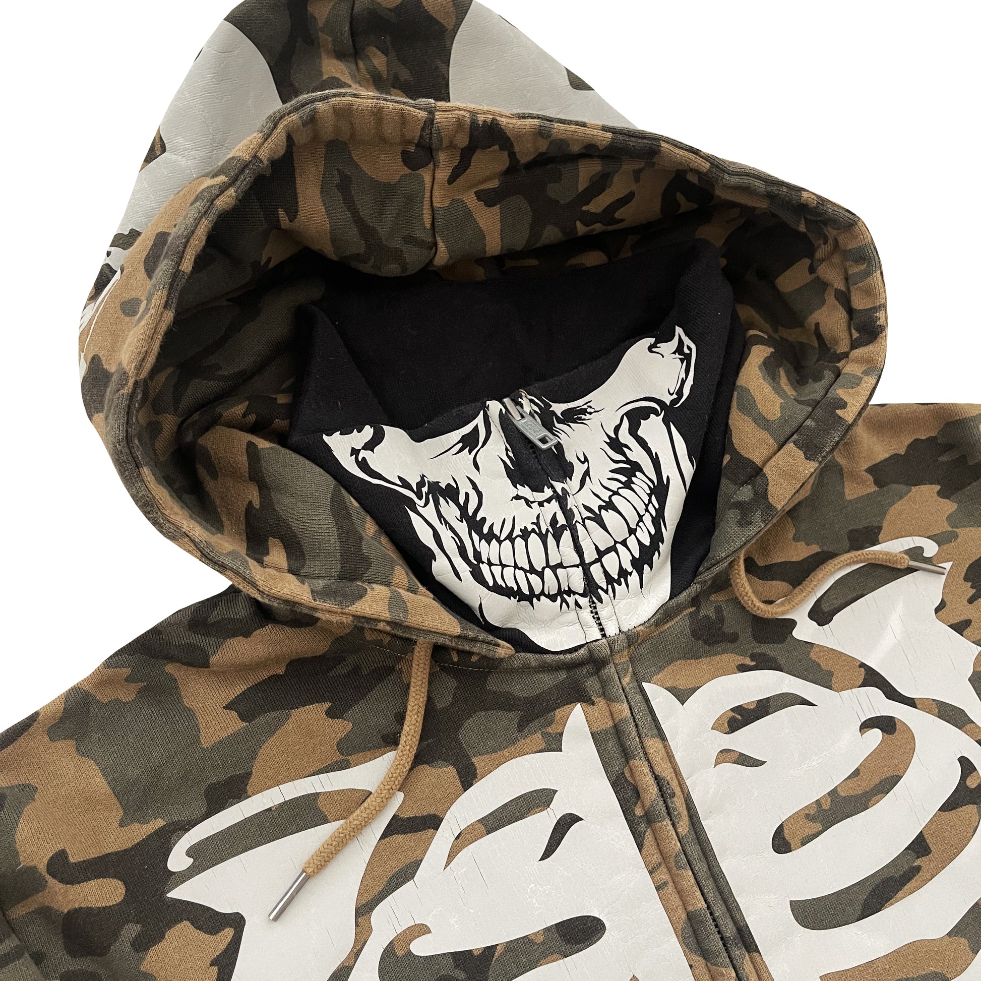 Vanson Leathers Skeleton Hoodie