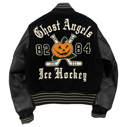 Style Eyes Ghost Angels Varsity Jacket - S