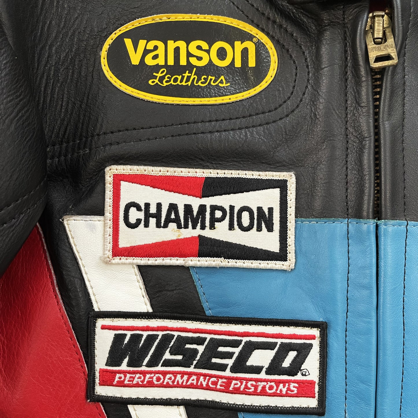 Vanson Leathers Motorcycle Racer Jacket