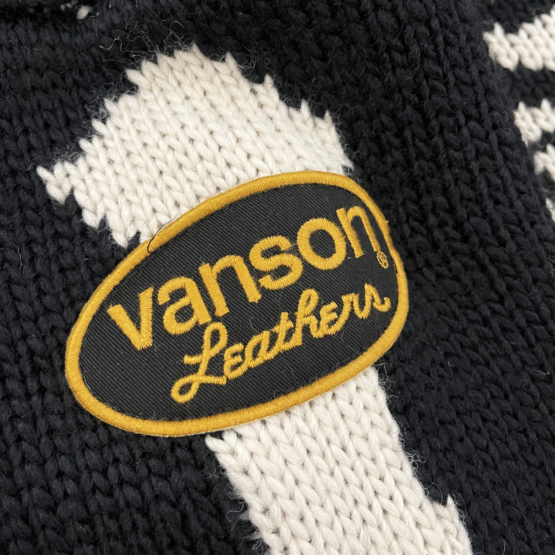 Vanson Leathers Skeleton Cowichan Jumper