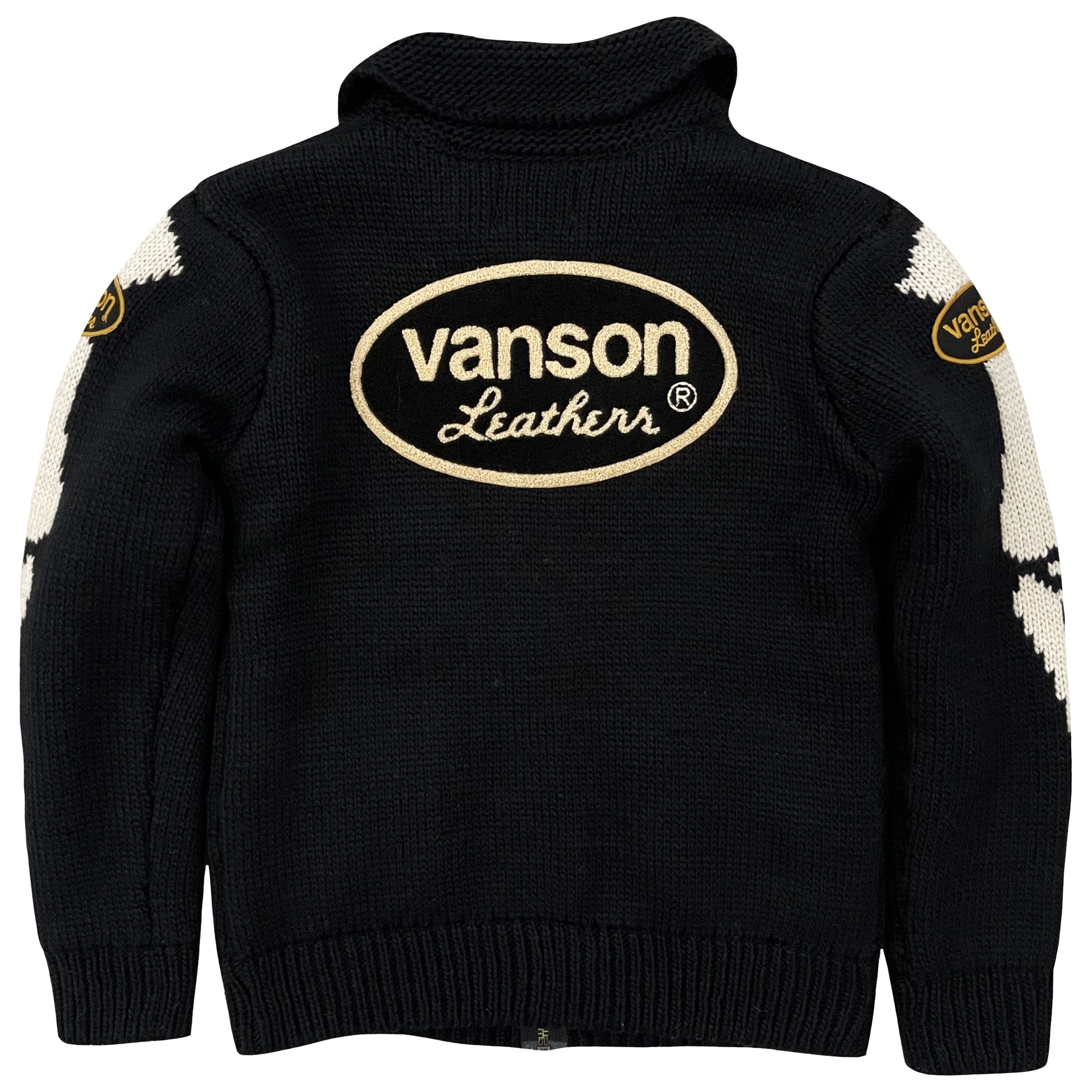 Vanson Leathers Skeleton Cowichan Jumper