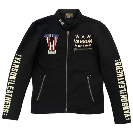 Vanson Leathers Cotton Racer Jacket - M