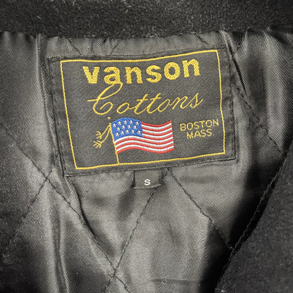 Vanson Leathers Wool Motorcycle Jacket - S