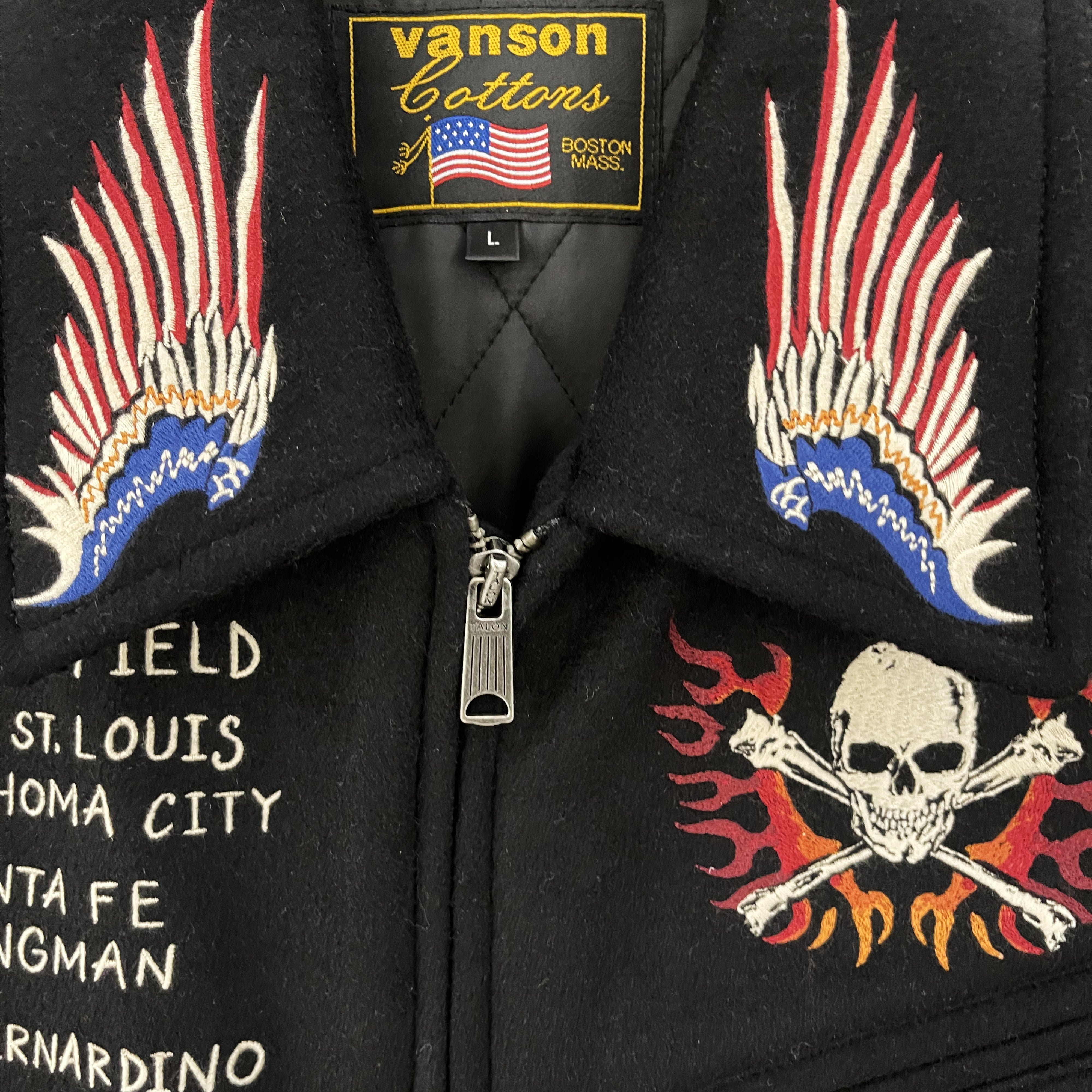 Vanson jacket sale