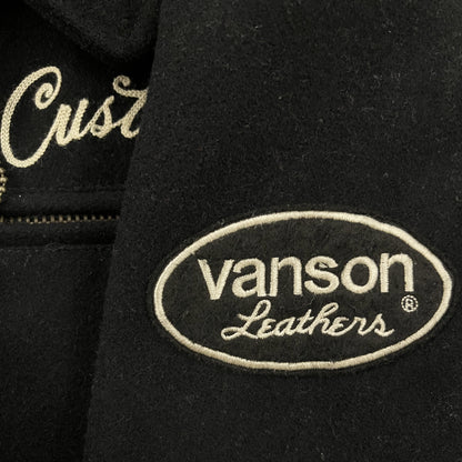 Vanson Leathers Wool Motorcycle Jacket - S