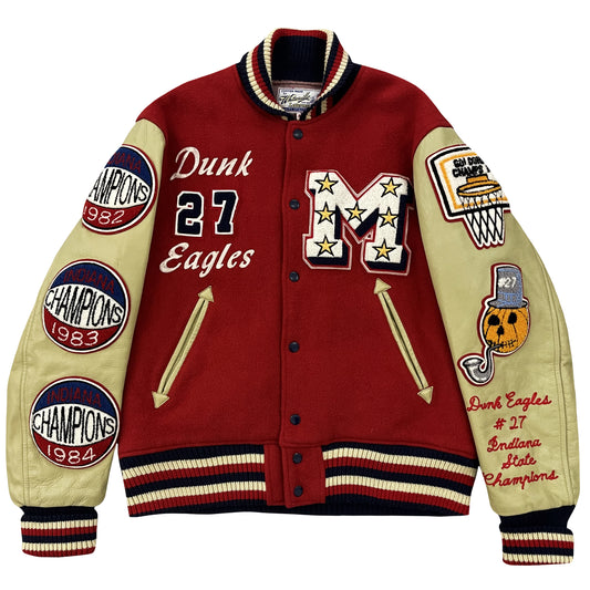 Whitesville Dunk Eagles Varsity Jacket - L