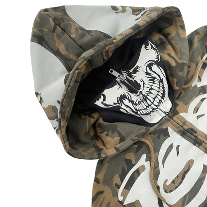 Vanson Leathers Skeleton Hoodie