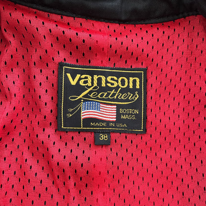 Vanson Leathers Motorcycle Racer Jacket