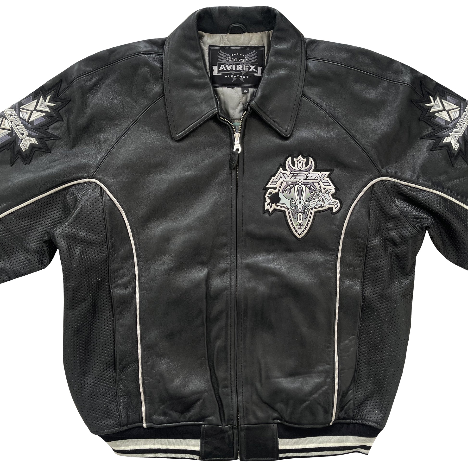 Avirex Leather Varsity Jacket