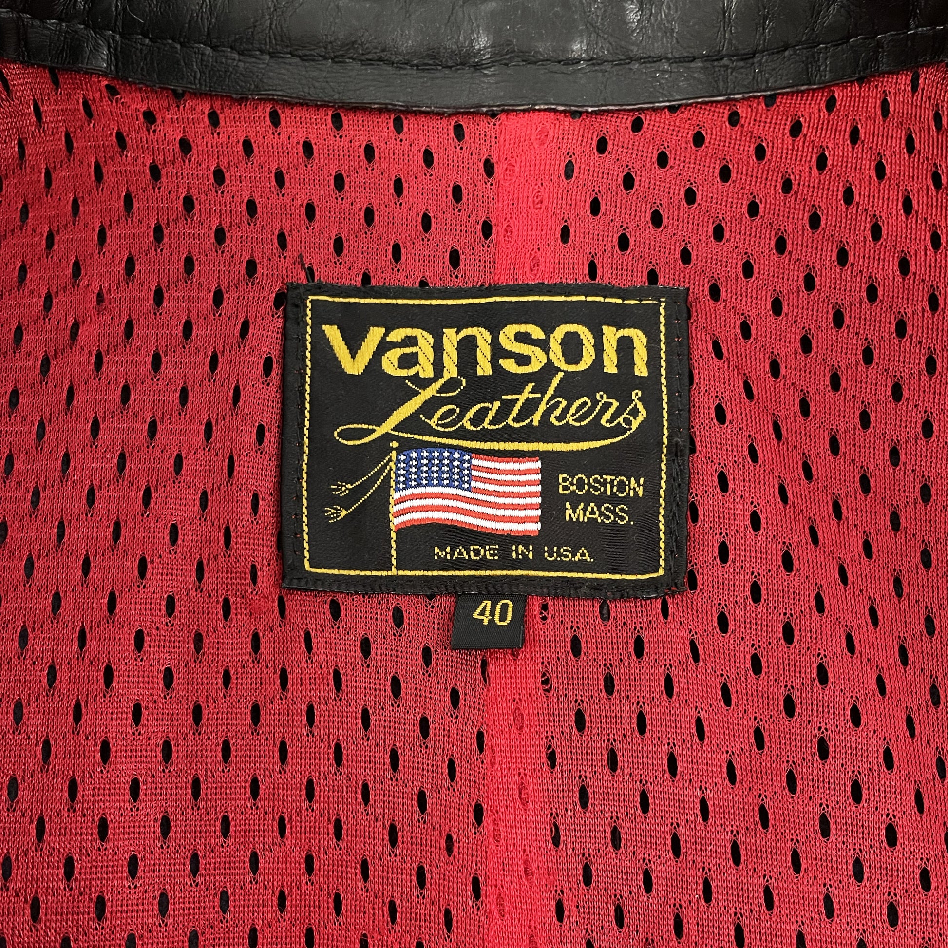 Vanson Leathers Motorcycle Racer Jacket