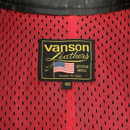 Vanson Leathers Motorcycle Racer Jacket