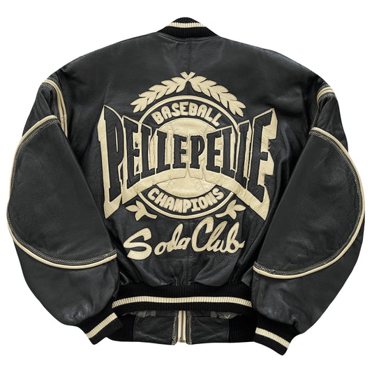 Pelle Pelle 90's Soda Club Leather Jacket - M