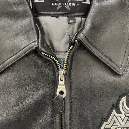 Avirex Leather Varsity Jacket