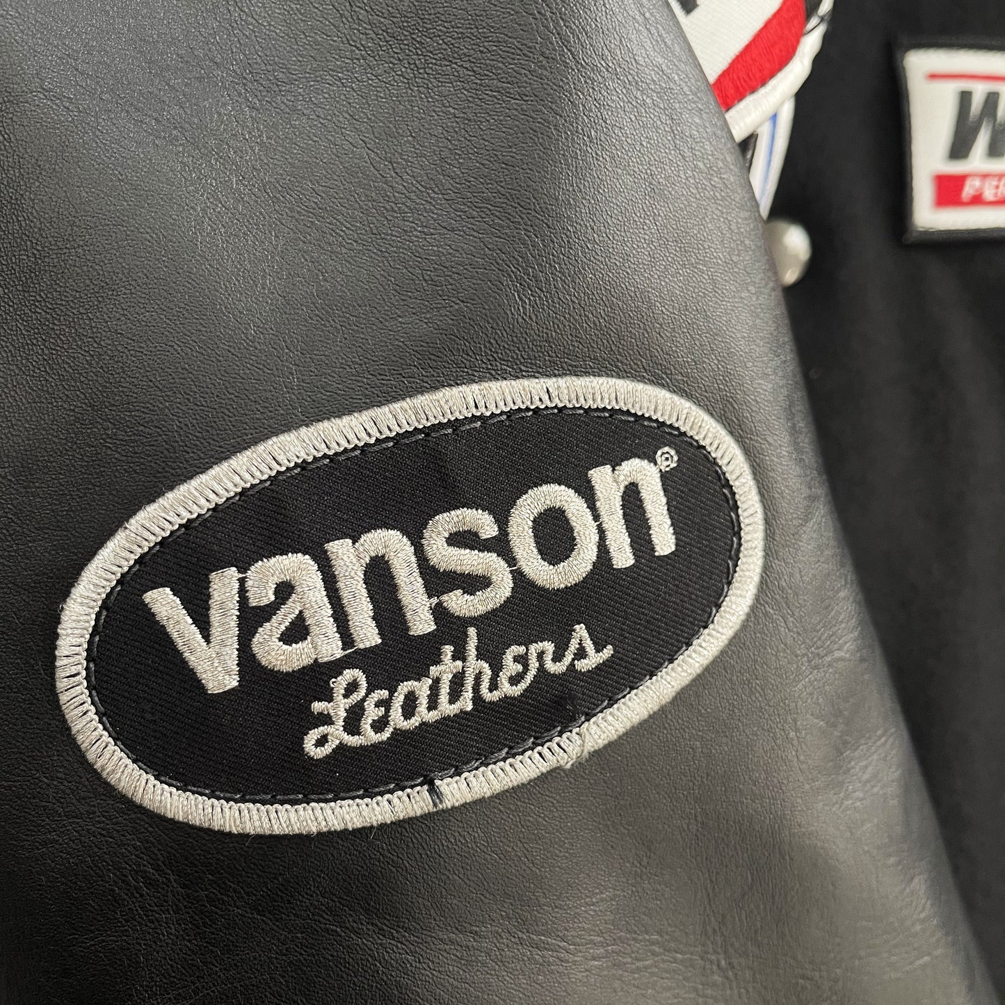 Vanson Leathers Race Team Varsity Jacket - M