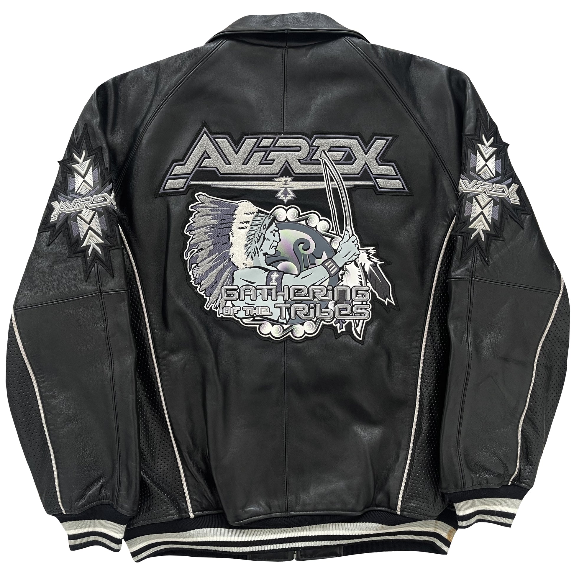 Avirex Leather Varsity Jacket