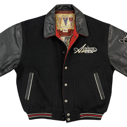 Avirex New York Wool Varsity Jacket - L