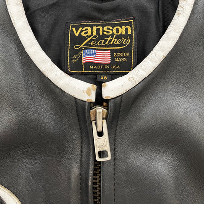 Vanson Leathers Motorcycle Racer Jacket