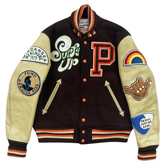 Whitesville Pipeline Surf Team Varsity Jacket - M