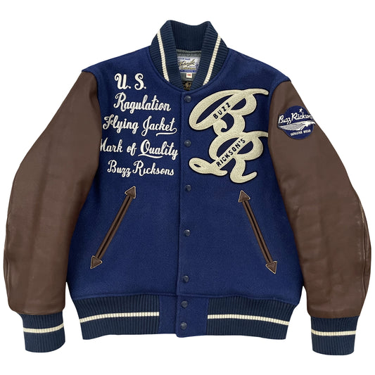 Whitesville x Buzz Rickson Varsity Jacket - S