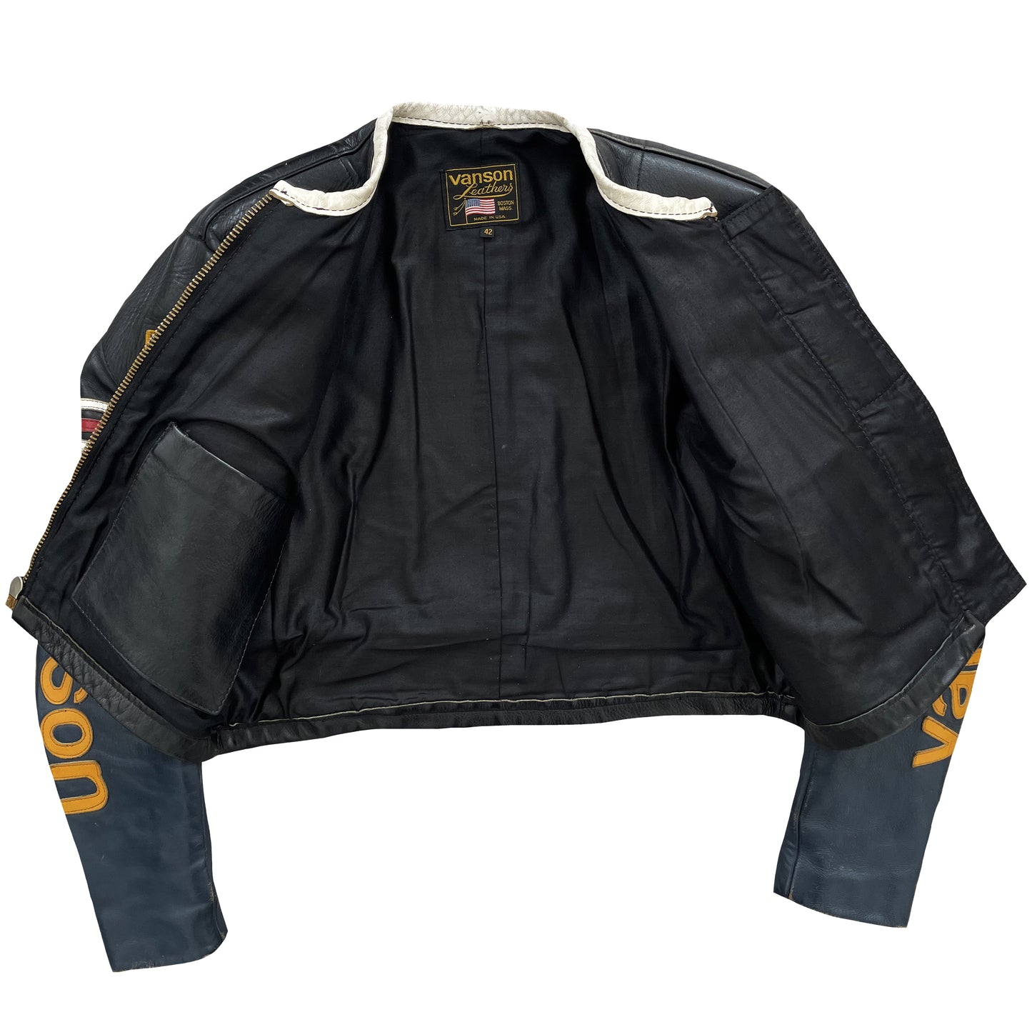 Vanson Leathers Motorcycle Racer Jacket